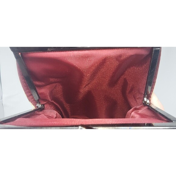 Hawaiian Floral Orchid Multicolor 8.5x5" Beaded Purse Crossbody Shoulder Bag - Picture 14 of 14